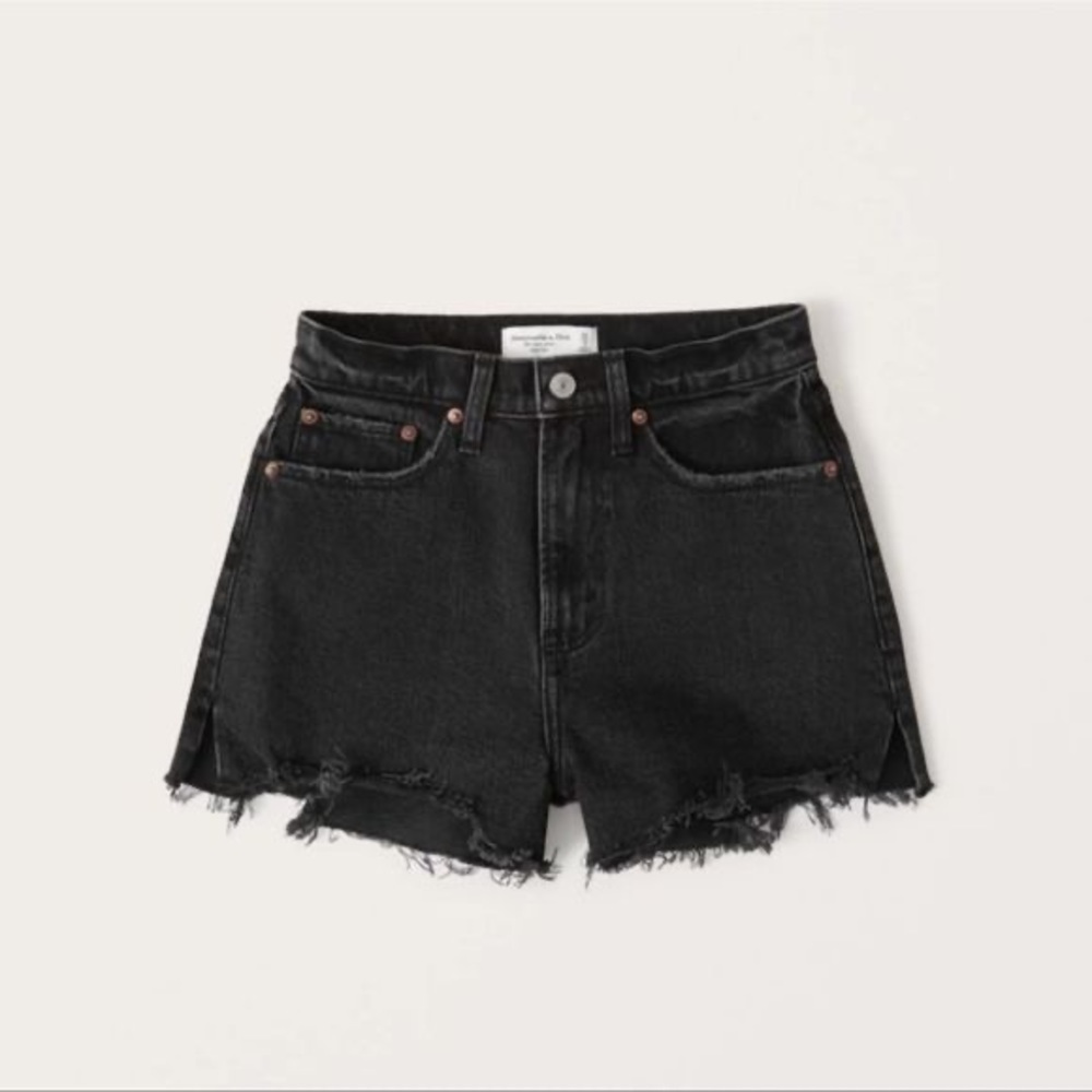 Abercrombie & Fitch High Rise Mom Shorts